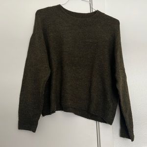 H&M sweater - olive green